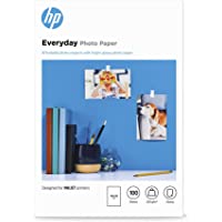 Los mejores  - HP Everyday Photo Paper- CR757A- 110 hojas de papel fotográfico brillante avanzado- compatible con impresoras de…